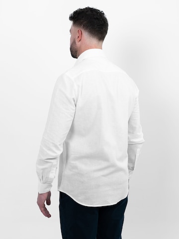 Vercate Slim fit Zakelijk overhemd 'No. 25' in Wit