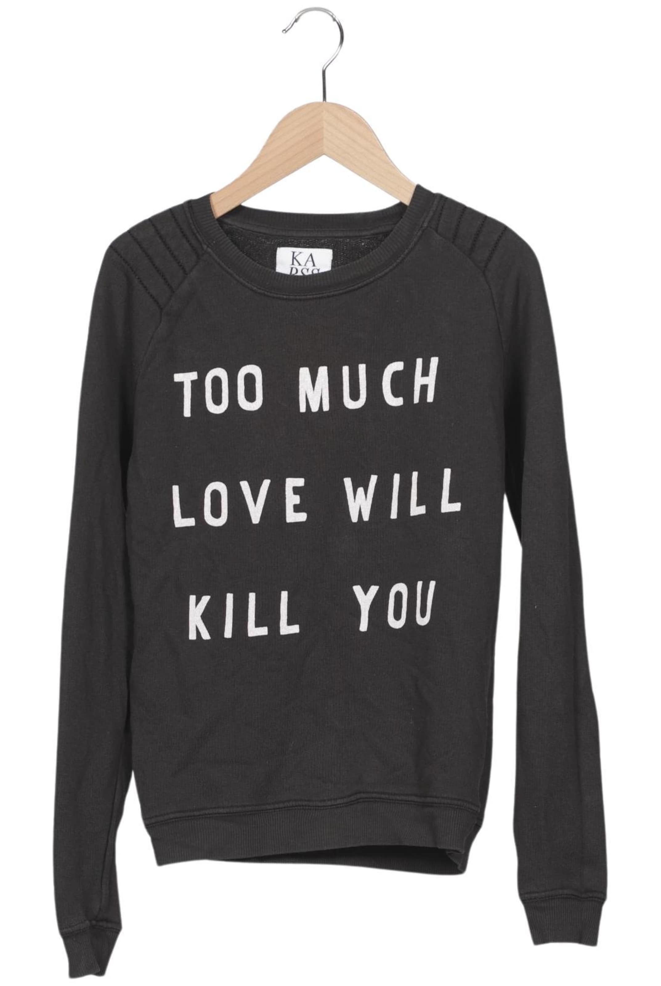 ZOE KARSSEN Sweater XS in Grau: Vorderseite