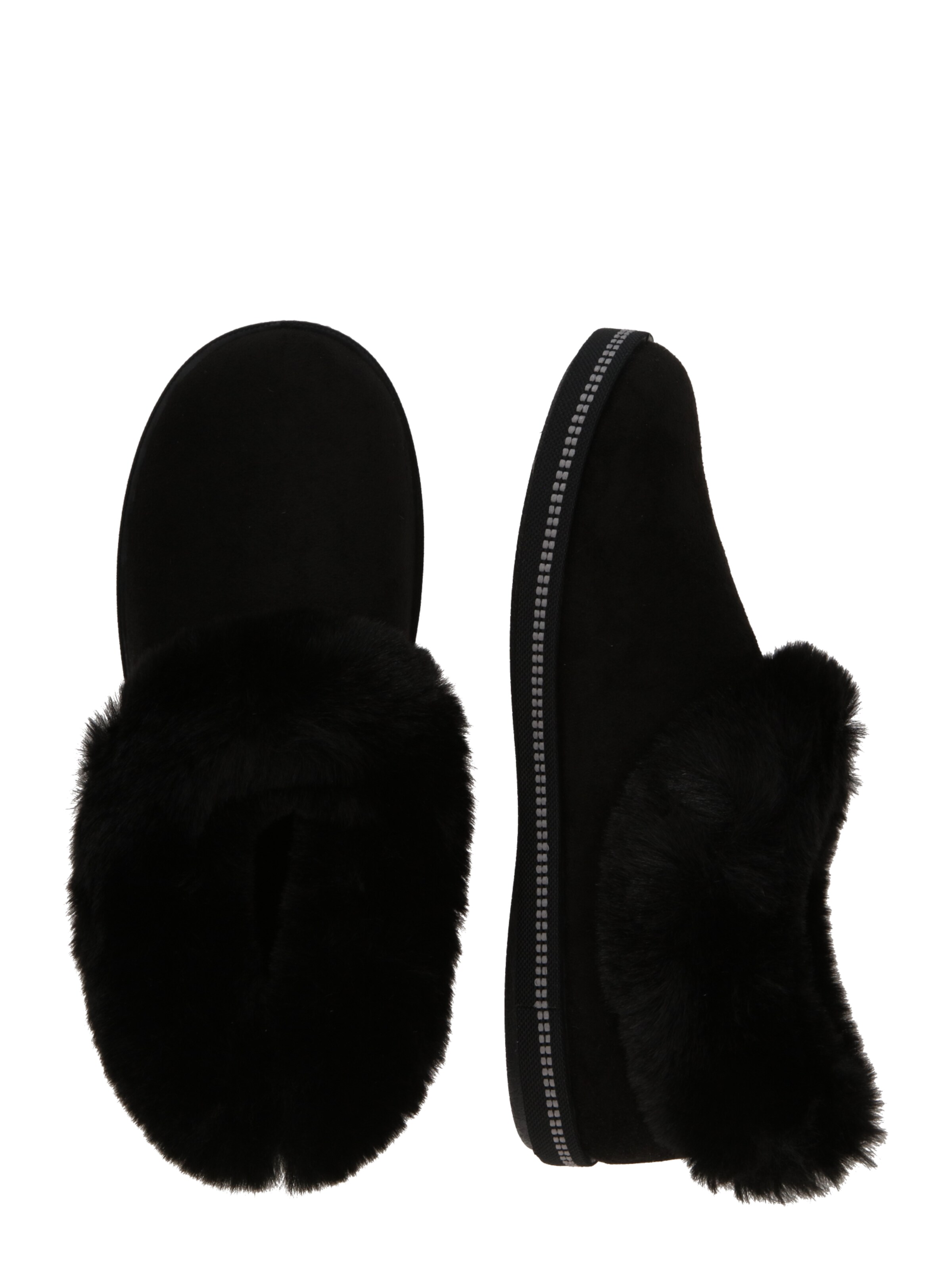 SKECHERS Házi cipő 'COZY CAMPFIRE' - fekete