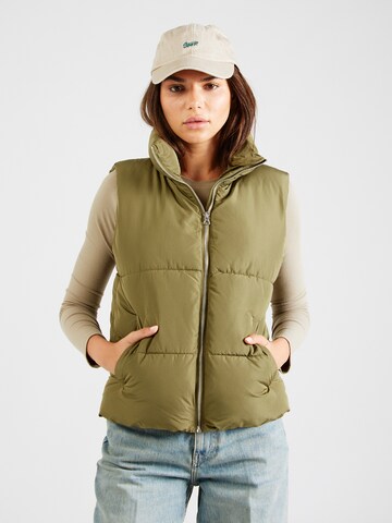 Gilet 'JDYNEWERICA' di JDY in verde: frontale