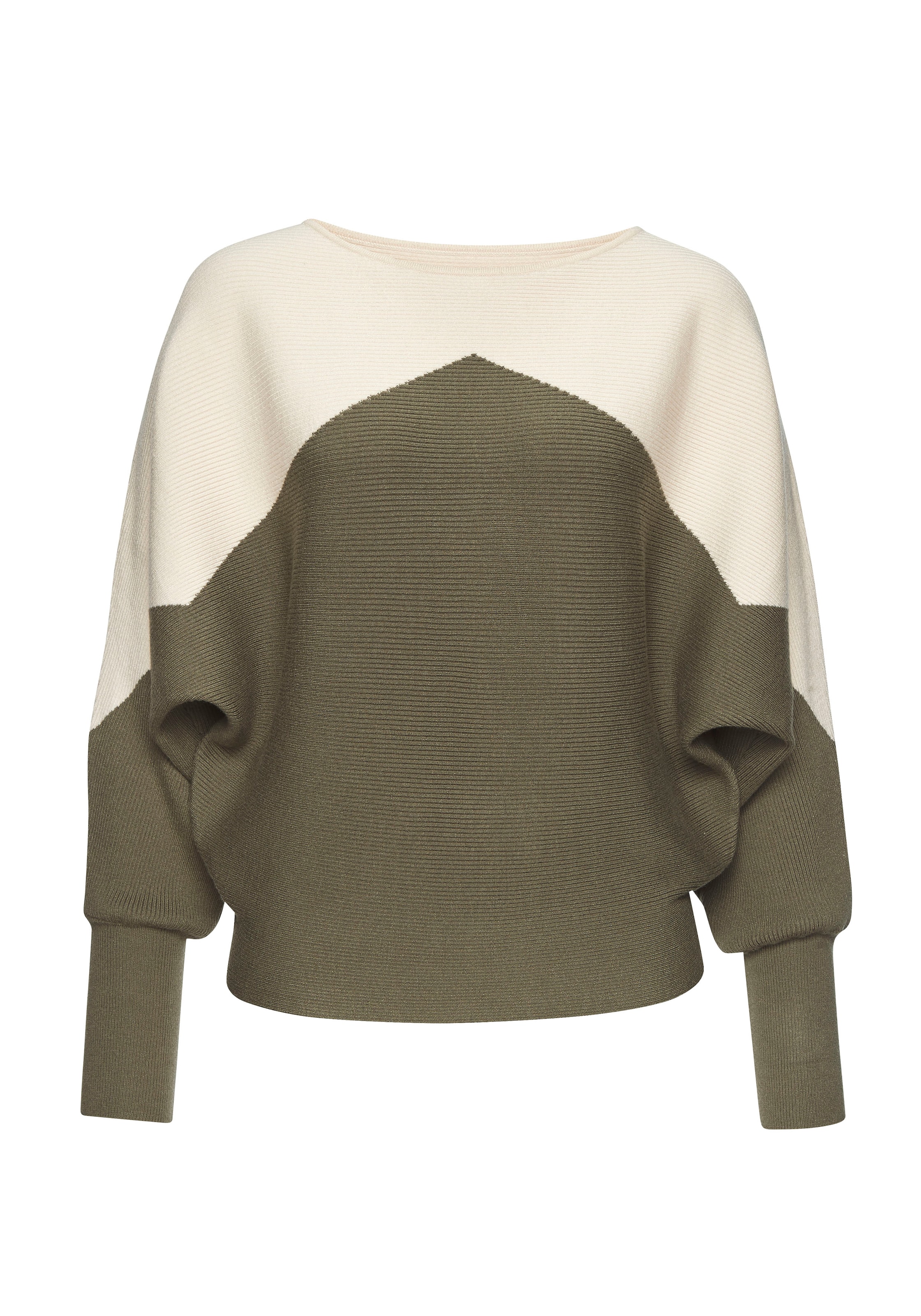 Pull-over LASCANA en vert : devant