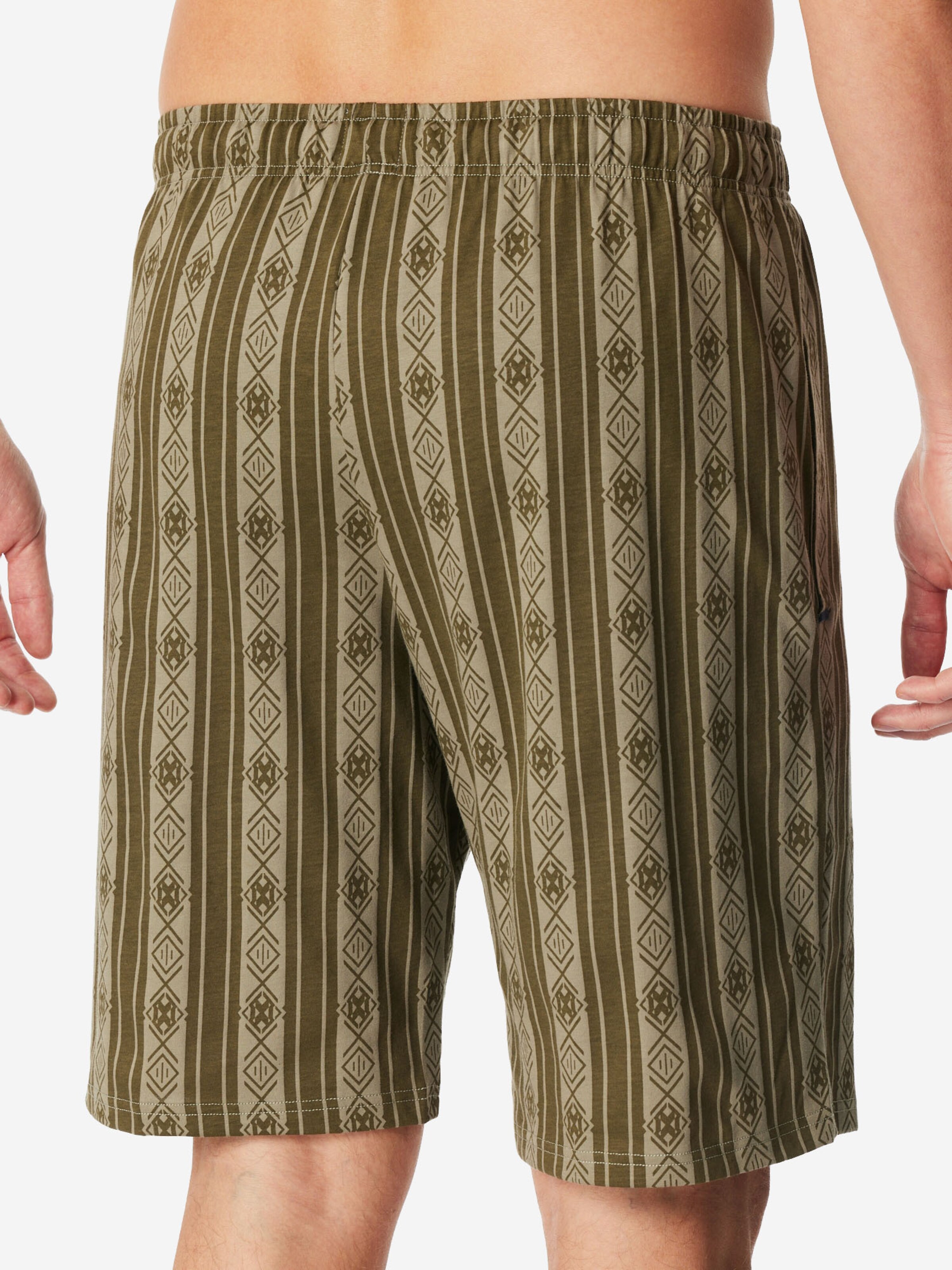 SCHIESSER Pajama pants ' Mix & Relax ' in Beige