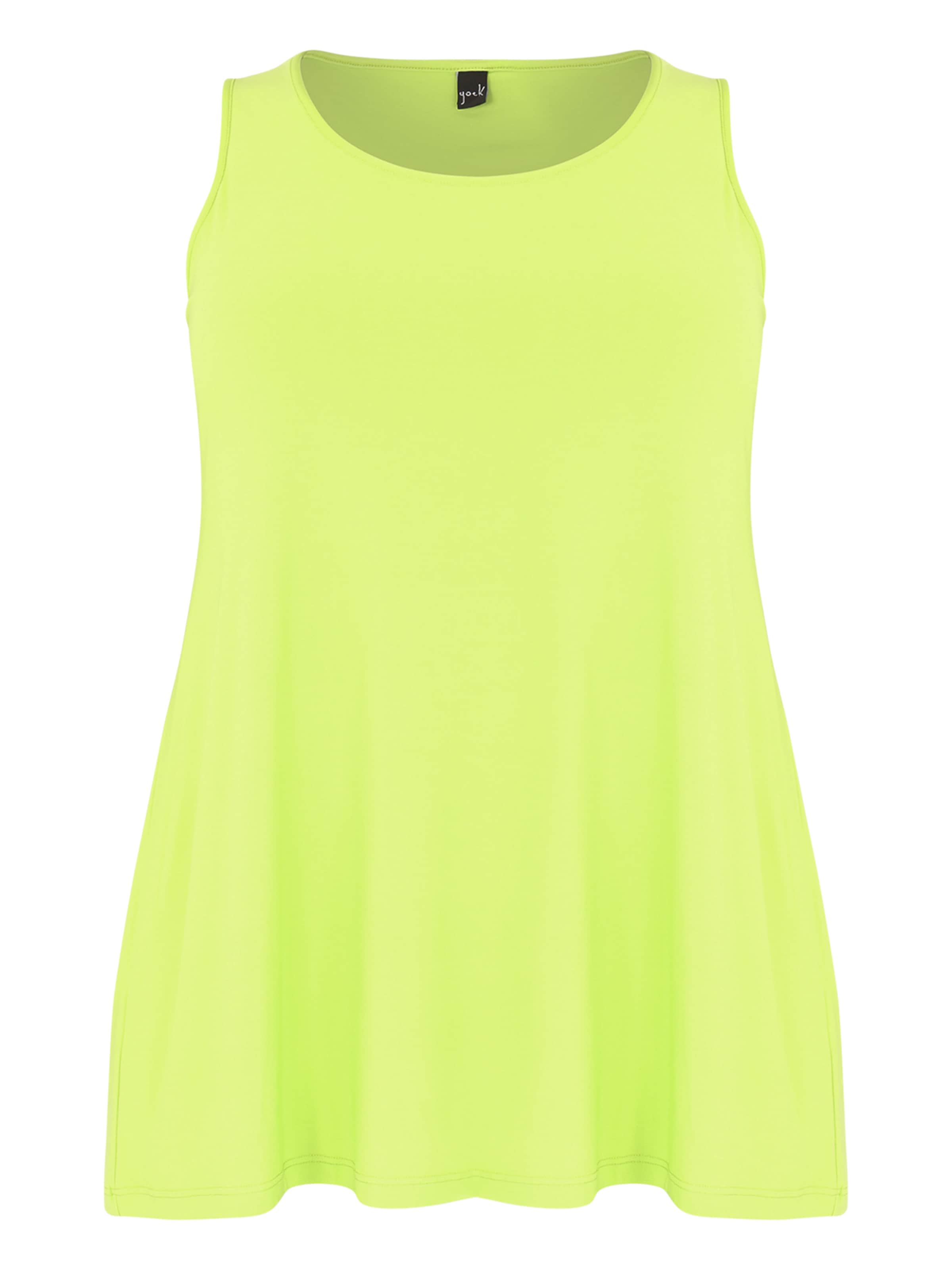 YOEK Top 'Dolce' in Green: front