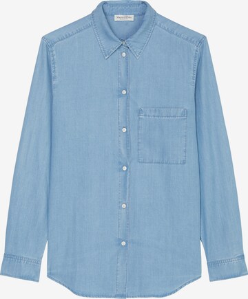 Marc O'Polo Blouse in Blauw: voorkant