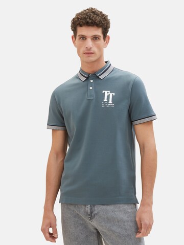 TOM TAILOR Shirt in Blauw: voorkant