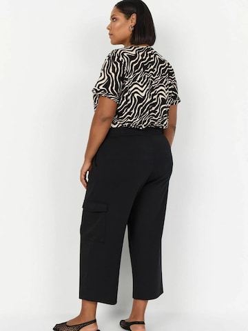 Loosefit Pantaloni cargo 'Sabina 46' di Wasabi Concept in nero