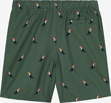 Shiwi Kratke kopalne hlače 'Tucan' | zelena barva