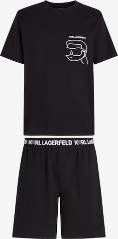 Karl Lagerfeld Pyjamas kort i svart: forside