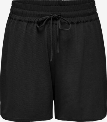 ONLY Carmakoma Regular Pants in Black: front