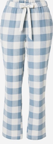 Hunkemöller Pajama Pants in Blue: front