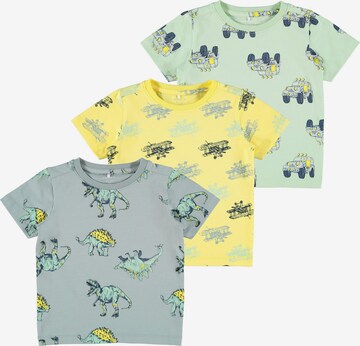 geltona NAME IT Marškinėliai 'Sazue': priekis