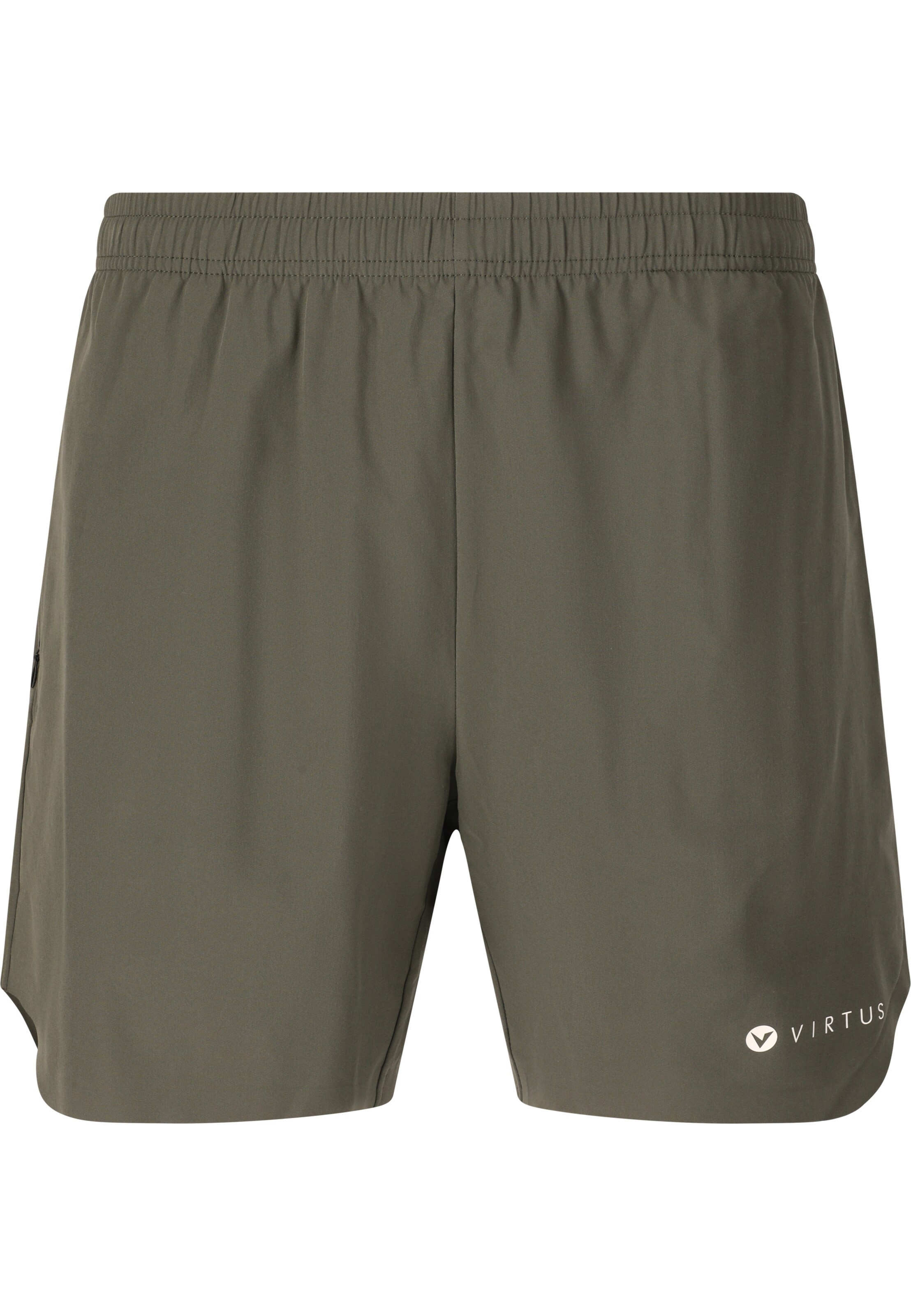 Virtus Shorts 'Spier' in Grün: Vorderseite