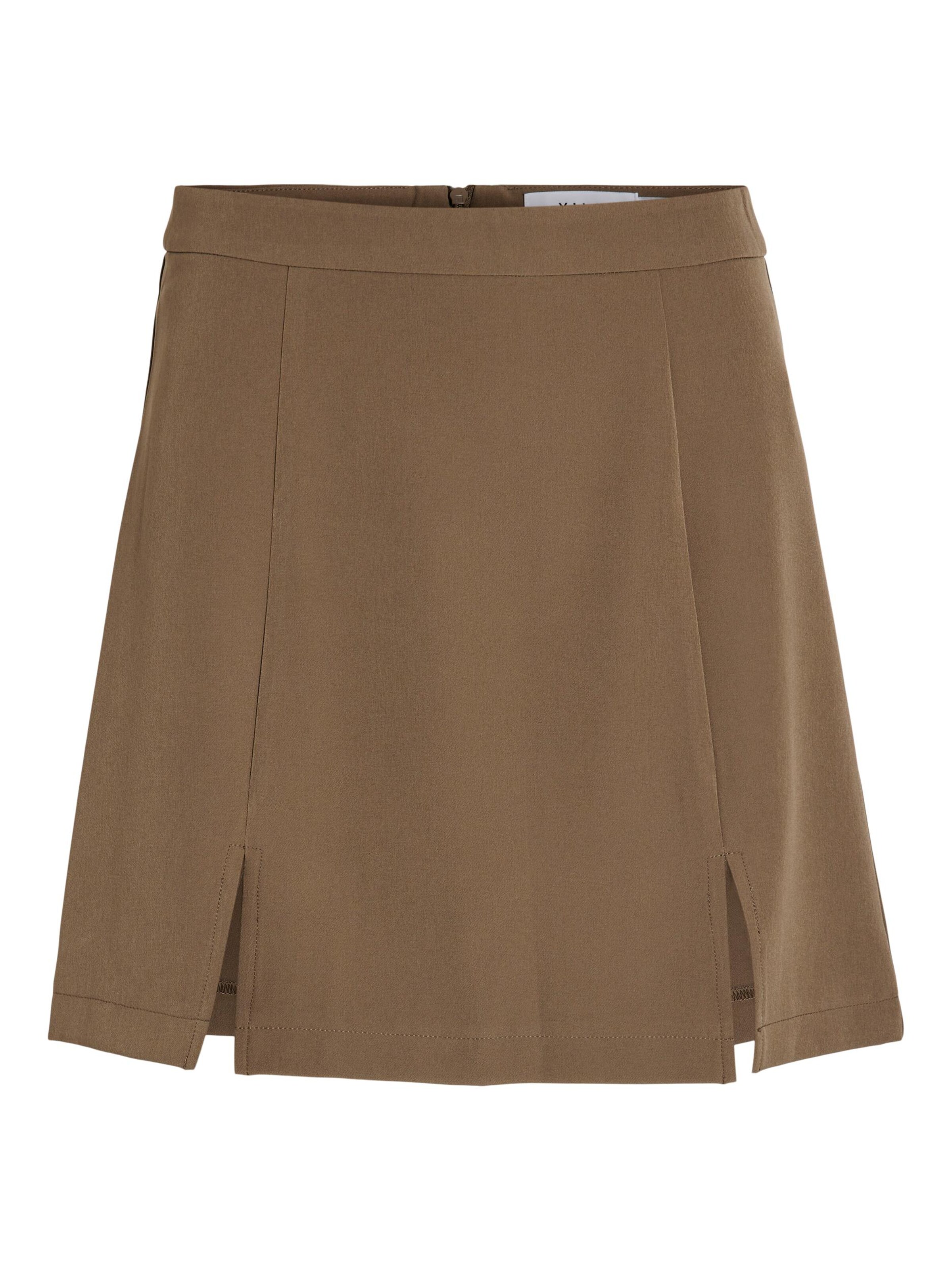 Jupe 'MARY' VILA en marron : devant