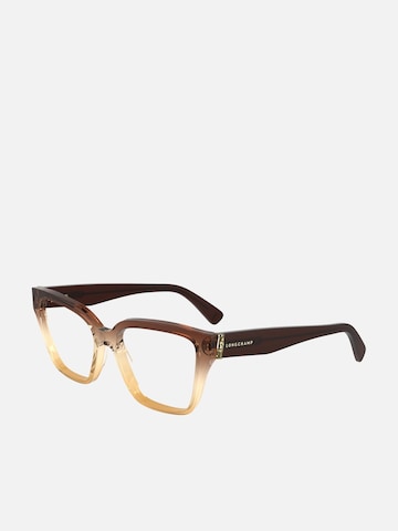 Longchamp - Gafas en marrón: frente