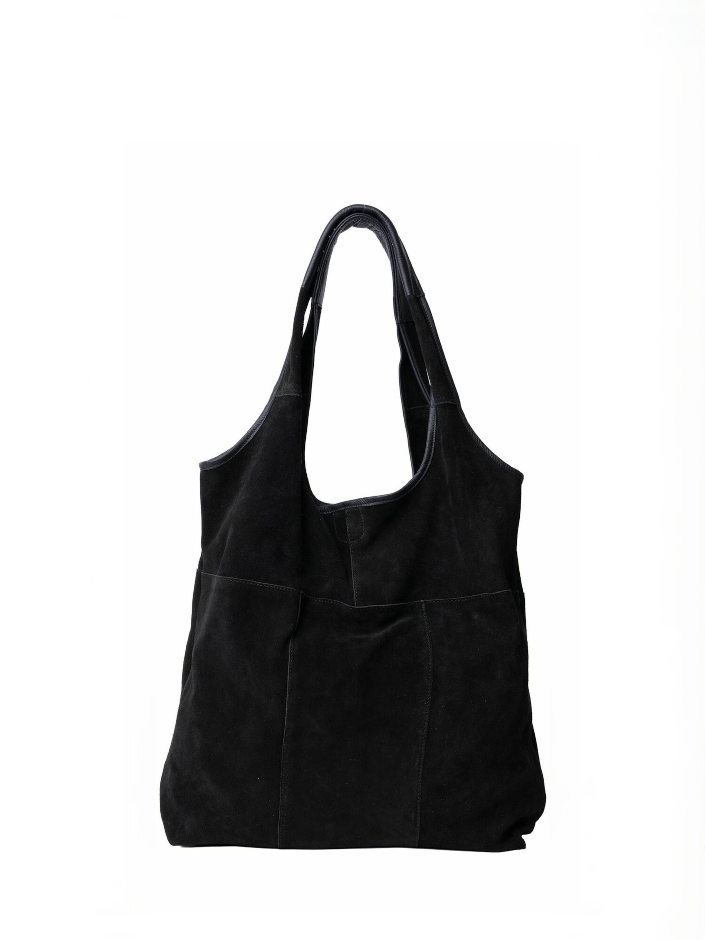 RE:DESIGNED Shopper ' Lyra ' in Black: front