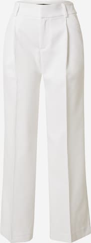 Gina Tricot Pleat-front trousers 'Tammie' in White: front