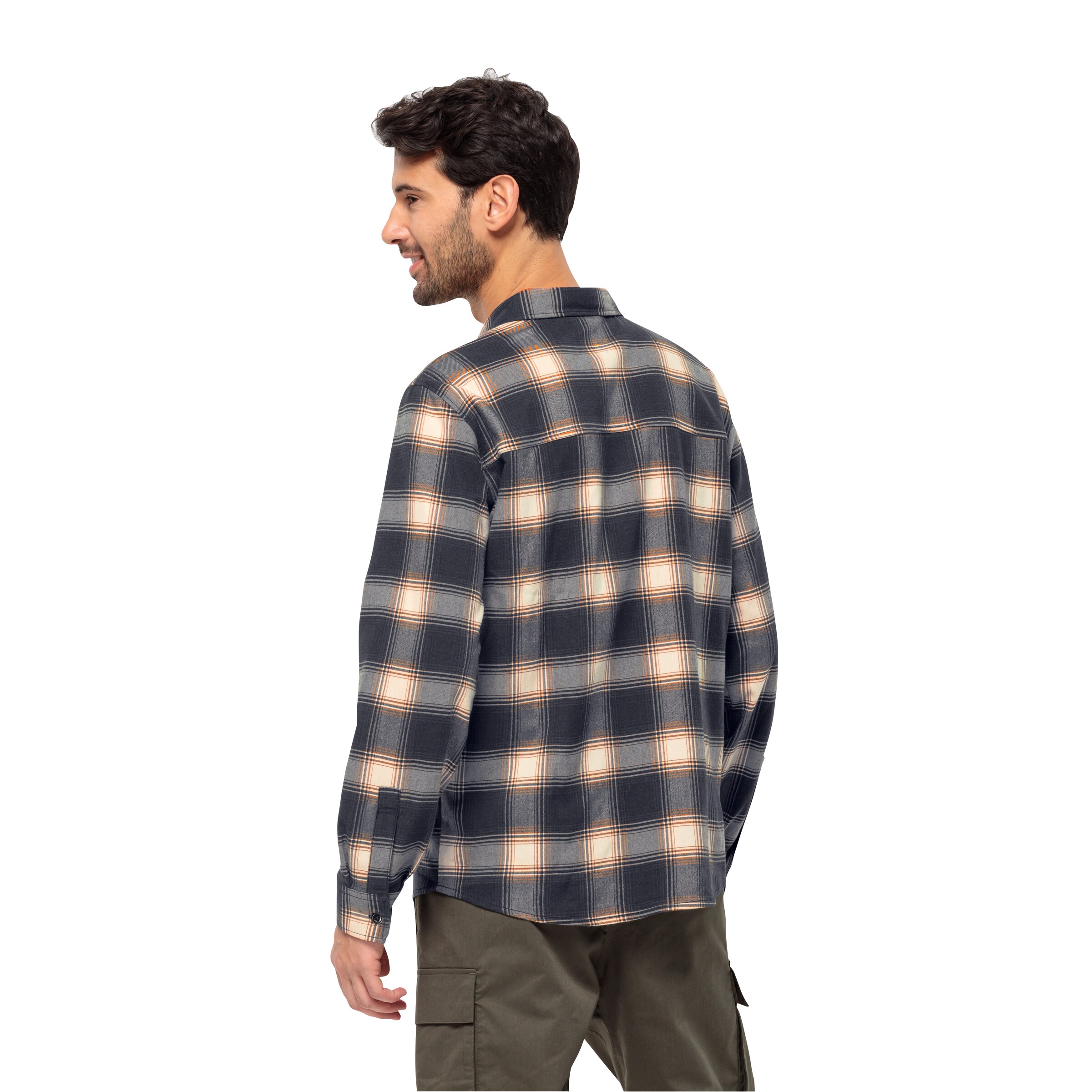 JACK WOLFSKIN Regular fit Button Up Shirt in Blue