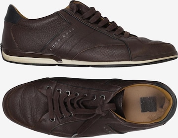 BOSS Halbschuh 42 in Braun: Vorderseite