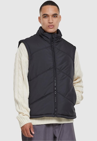 Urban Classics Bodywarmer 'Arrow' in Zwart: voorkant