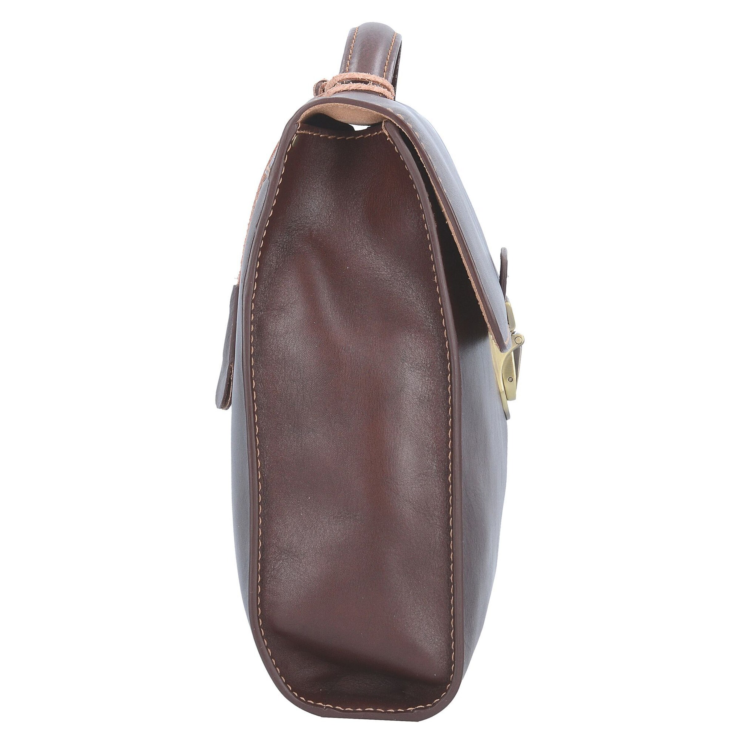 Picard Document Bag in Brown