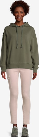 Cartoon Sweatshirt in grün, Produktansicht