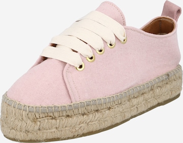 JUTELAUNE Sneakers in Pink: front