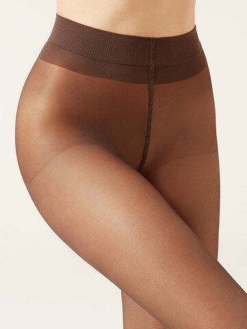 CALZEDONIA Tights 'Top Sculpt' in Beige