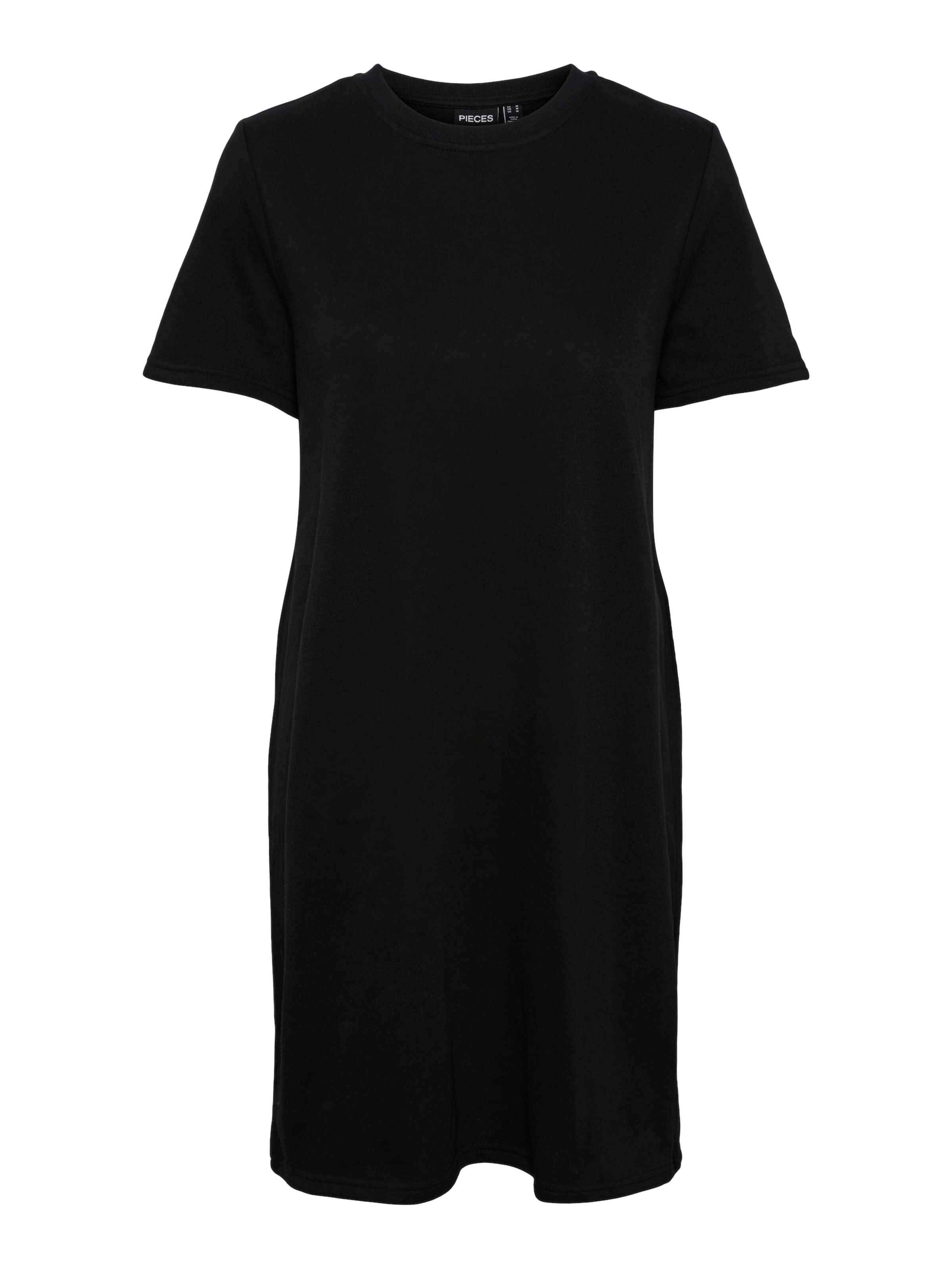 PIECES Kleid 'CHILLI' in Schwarz: Vorderseite