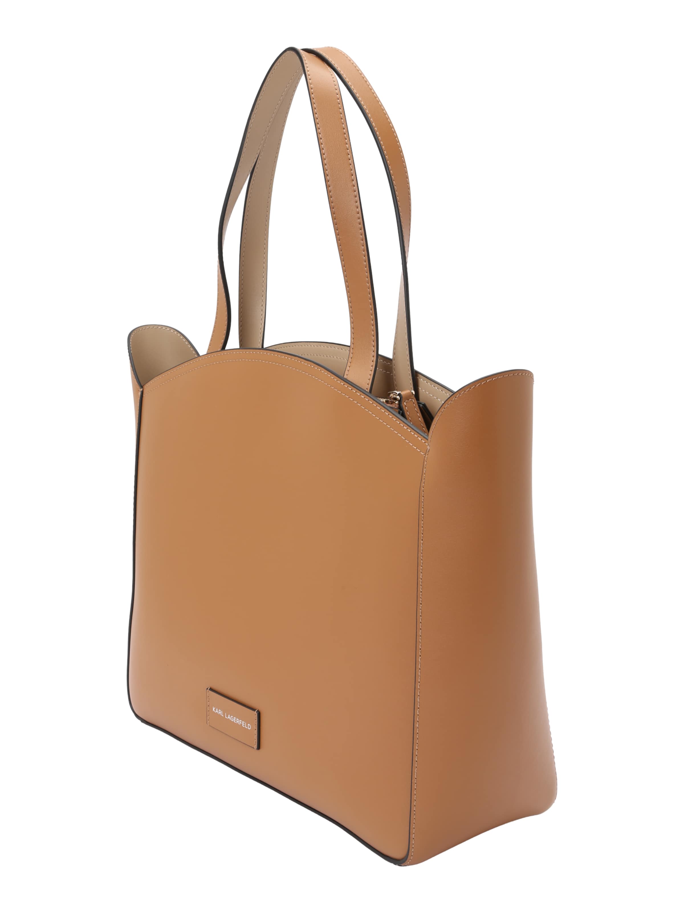 Karl Lagerfeld Μεγάλη τσάντα 'Essentials' σε καφέ
