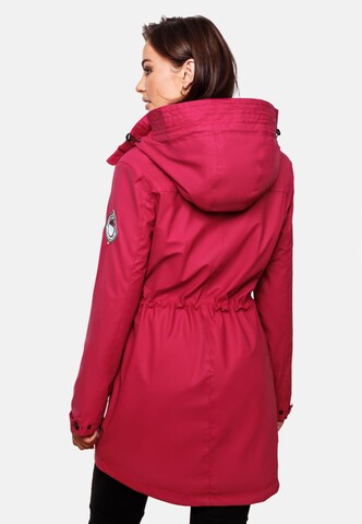 NAVAHOO Between-seasons coat 'Deike' in Red