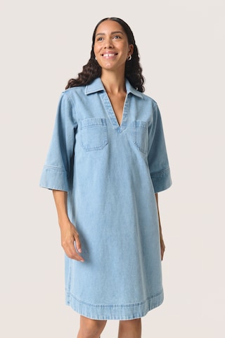 SOAKED IN LUXURY Blusekjole 'Annabeth' i blå: forside