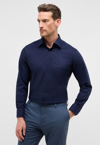 ETERNA Regular fit Business shirt in Blue: front