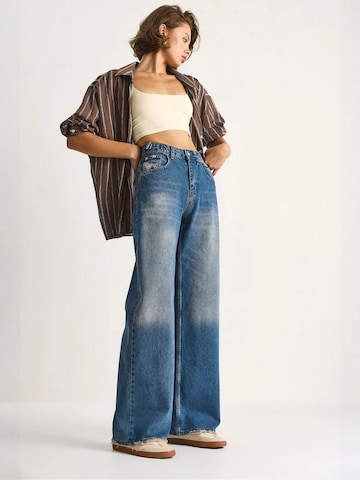 Bianco Lucci Loosefit Jeans in Blauw