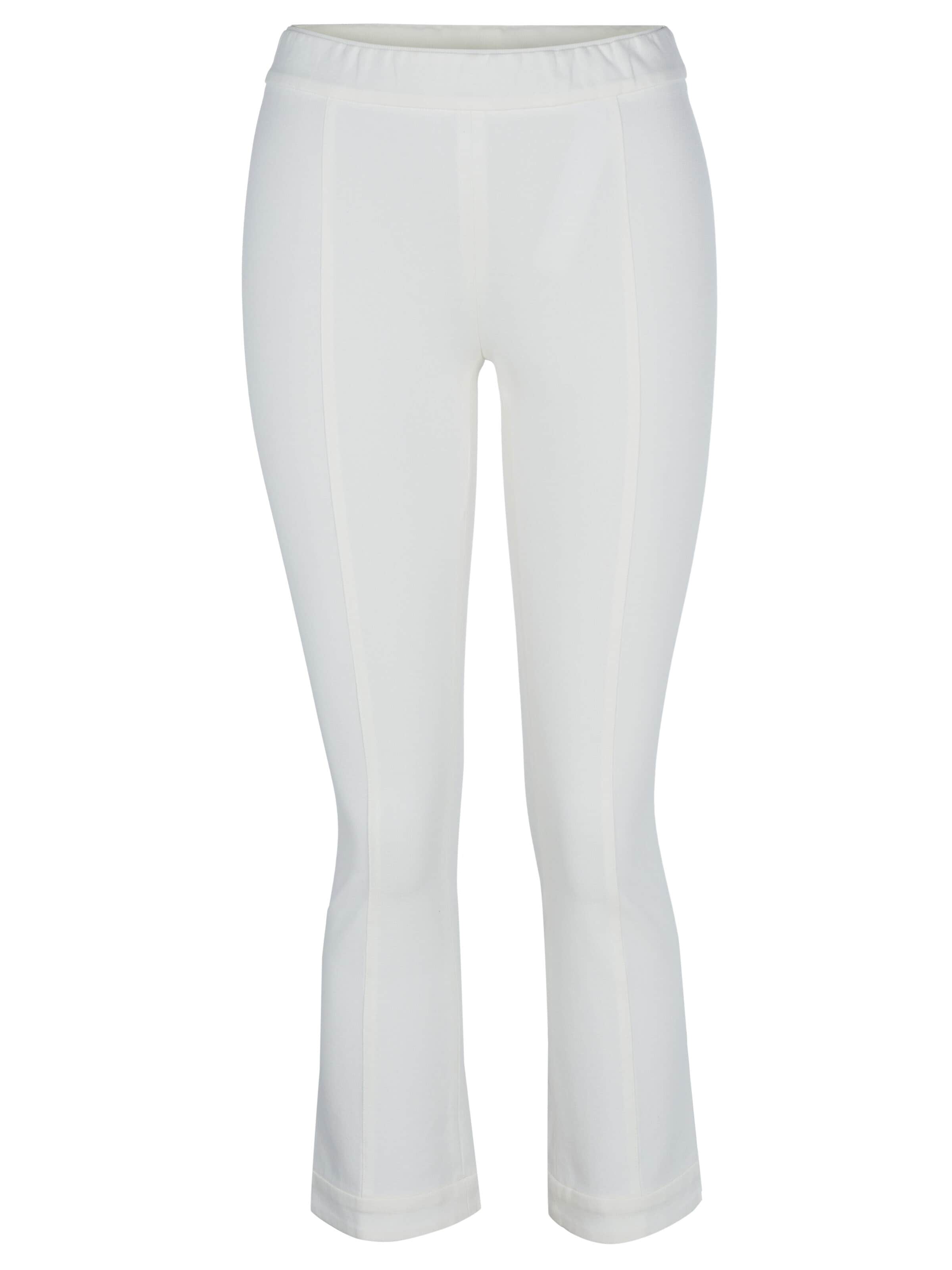 Bulgari Regular Pants 'Twinset Hose' in White: front