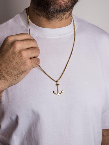 Akitsune Necklace 'Portus' in Gold: front
