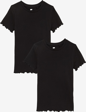 juoda WE Fashion Marškinėliai: priekis