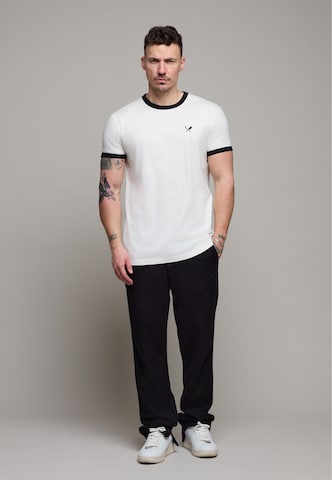 Maglietta di Distorted People in bianco