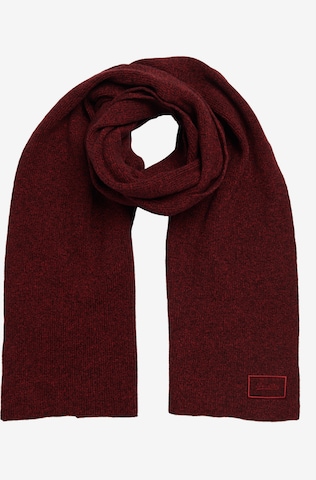 Superdry Scarf in Red: front