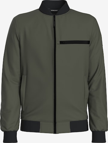 STRELLSON Between-season jacket 'Clearwater Flex' in Green: front