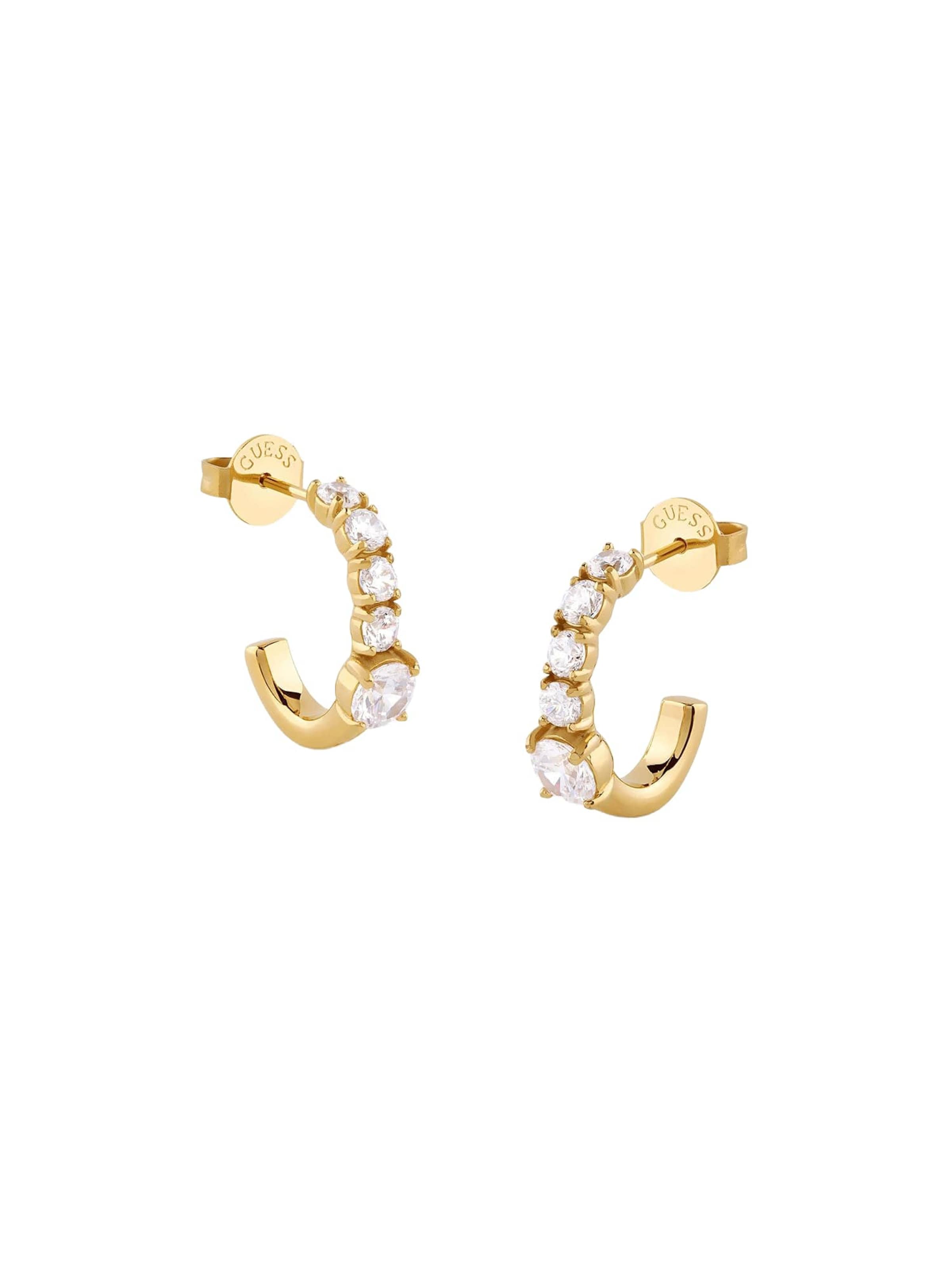 GUESS Ohrringe 'Piercing Studio' in Gold: Vorderseite