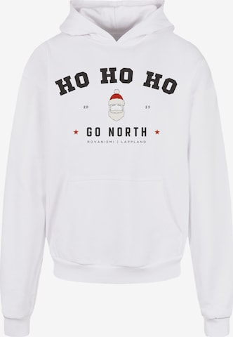 Sweat-shirt F4NT4STIC en blanc : devant