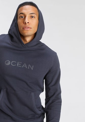 OCEAN SPORTSWEAR Athletic Sweatshirt in Blue