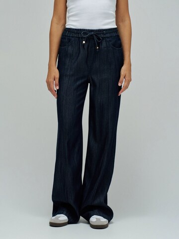 Salsa Jeans Regular Chino in Blauw: voorkant