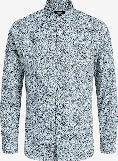 JACK & JONES Košulja 'JPRBL A Black Pool' u svijetloplava / tamno plava / bijela, Pregled proizvoda