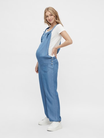 MAMALICIOUS Jean Overalls 'Hope' in Blue: front