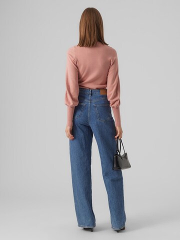 Pull-over 'HOLLY KARIS' VERO MODA en rose