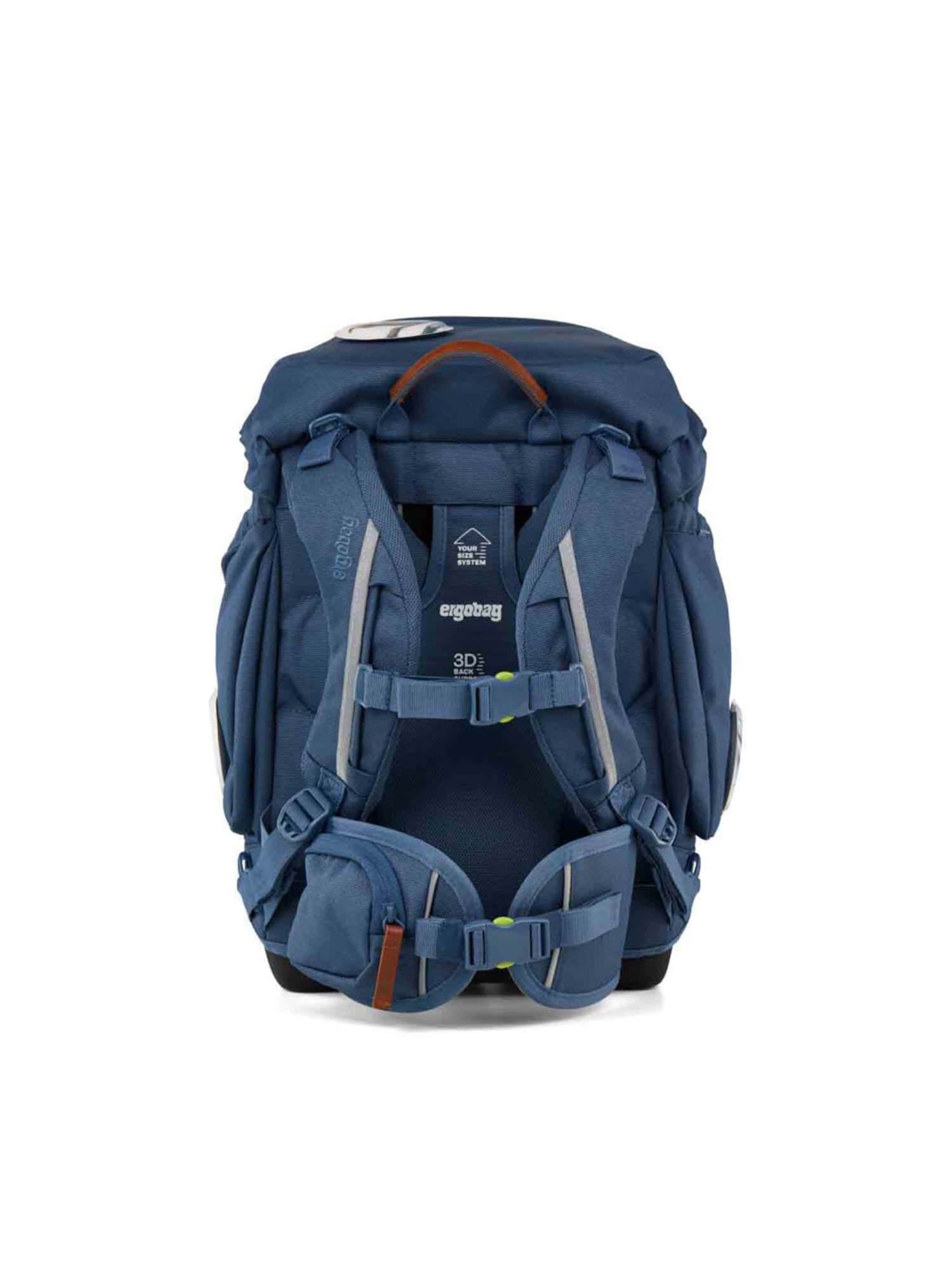 ergobag Backpack 'Schulrucksack Set' in Blue