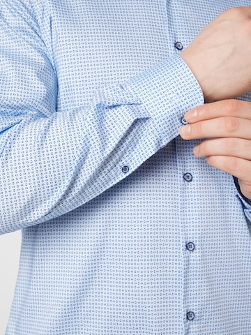 OLYMP - Regular Fit Camisa em azul