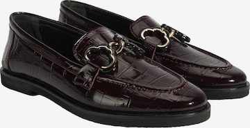Desa Mocassins 'Beleg' in Rood: voorkant