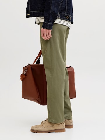 JACK & JONES Обычный Брюки-чинос 'JPSTKANE BARRET' в Зеленый